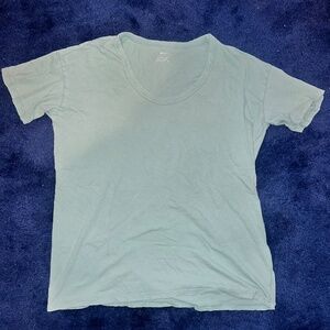 Aerie Oversized T-Shirt, Teal Size XS